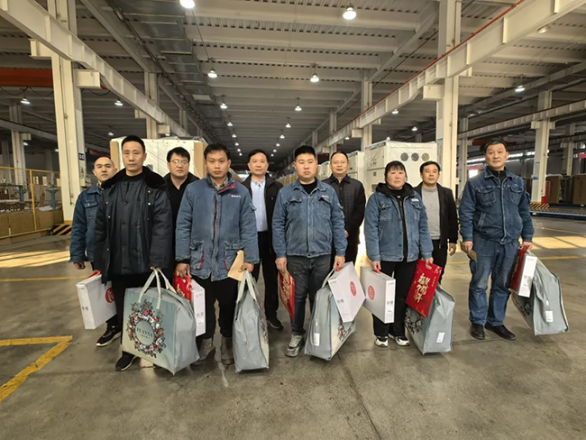 万搏在线官网(中国)新春慰问送关怀,节前安全督导保平安