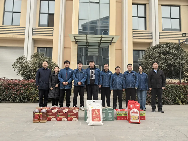 万搏在线官网(中国)新春慰问送关怀,节前安全督导保平安