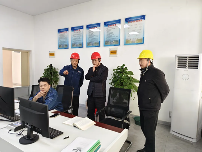 万搏在线官网(中国)新春慰问送关怀,节前安全督导保平安